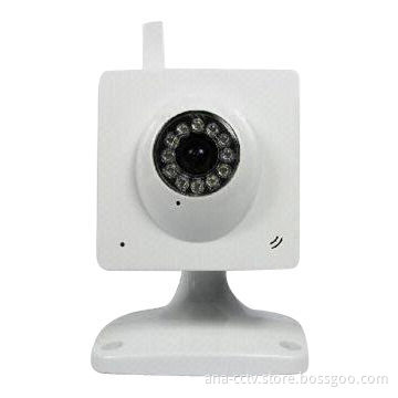 1/4-inch CMOS IP Camera with M-JPEG Compress Format, Supports 802.11 Wi-Fi Connection